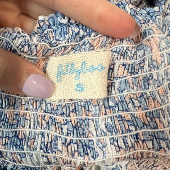 Fillyboo Free People Hummingbird Dress Maxi Floral Off The Shoulder Embroidered - Picture 15 of 16